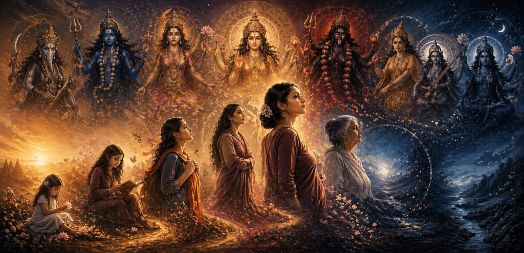 When the Mahavidyas Begin to Move in Your Life Recognising the Devi Through Your Life Stages