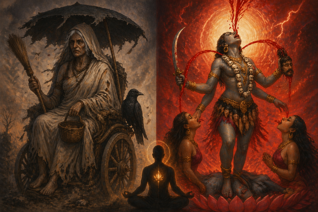 Working with the Shadow Dhumavati and Chinnamasta for Ready Seekers