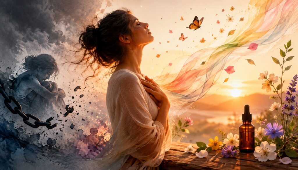 Why Healing Feels Uncomfortable Bach Flower Emotional Release